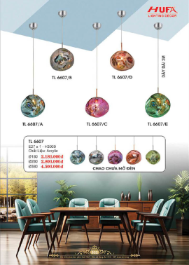 CATALOGUE ĐÈN HUFA ( CK TỪ 55%-65%)