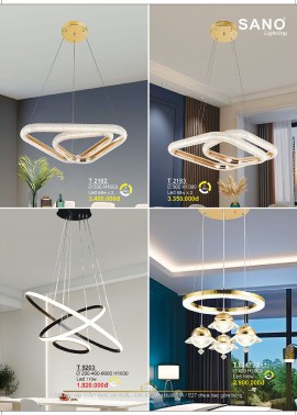 CATALOGUE ĐÈN SANO 2026-2027 ( Chiếc khấu từ 55%-58%)
