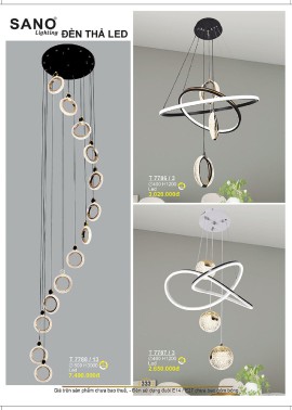 CATALOGUE ĐÈN SANO 2026-2027 ( Chiếc khấu từ 55%-58%)