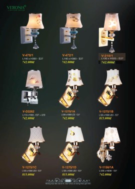 CATALOGUE ĐÈN VERONA 2026 ( CK từ 50%-60%)