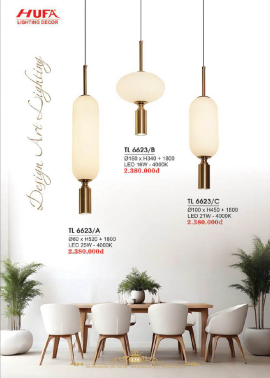 CATALOGUE ĐÈN HUFA ( CK TỪ 55%-65%)