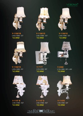 CATALOGUE ĐÈN VERONA 2026 ( CK từ 50%-60%)