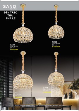 CATALOGUE ĐÈN SANO 2026-2027 ( Chiếc khấu từ 55%-58%)