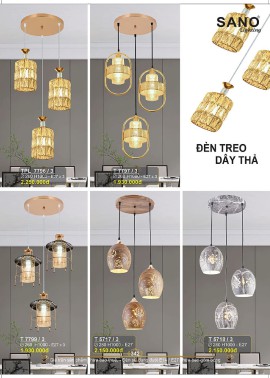 CATALOGUE ĐÈN SANO 2026-2027 ( Chiếc khấu từ 55%-58%)