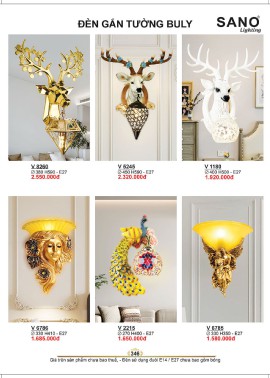 CATALOGUE ĐÈN SANO 2026-2027 ( Chiếc khấu từ 55%-58%)