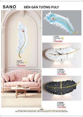 CATALOGUE ĐÈN SANO 2026-2027 ( Chiếc khấu từ 55%-58%)