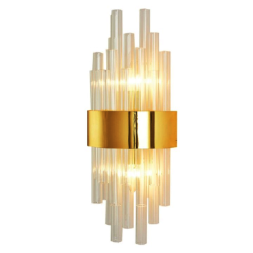 35 - VPL11: Đèn gắn tường Phale - KT: L240mm x H500mm - Đèn chân E14 x 2 bóng