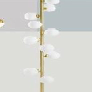 35 - DD 33/12: Đèn cây, KT: Ø100*H1650mm, bóng đèn LED G9*12 bóng