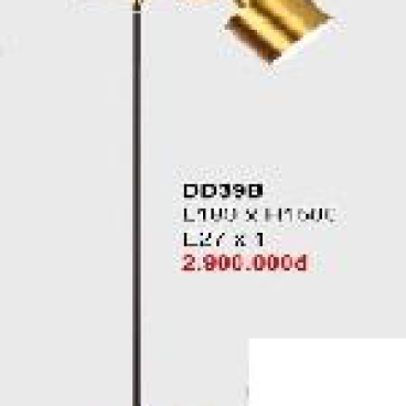 35- DD 39B: Đèn cây, KT: L180mm*H1500mm