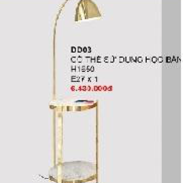 35 - DD03: Đèn cây (có thể SD học bàn), KT:H1650mm