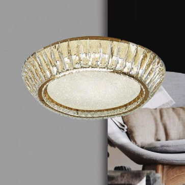 35 - OTPL3512T: Đèn áp trần Phale LED - KT: Ø600mm - Đèn LED 80W đổi 3 màu - Remote