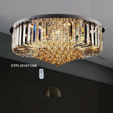 OTPL3514T1000: Đèn áp trần Phale - KT: Ø1000mm - Bóng đèn LED 145W đổi 3 màu