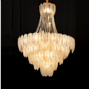 HF - CFL 3529:  Đèn thả phale - KT: Ø800mm  x H1200mm - Đèn chân E14 x 18 bóng