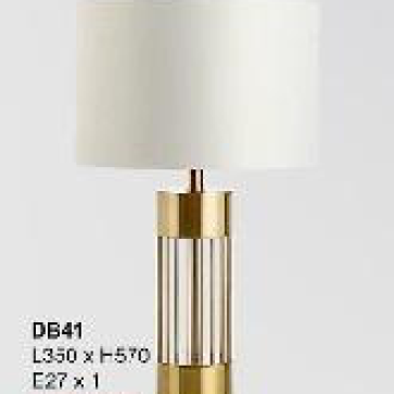 355 - DB - 041: Đèn bàn, KT: L350mm*H570mm - Đèn E27*1 bóng