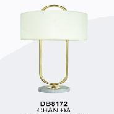 355 - DB - 8172:  Đèn bàn chân đá, KT: Ø330mm*H870mm - Bóng đèn E27*1 bóng