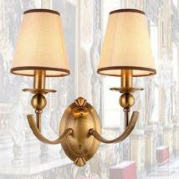 355 - VDC 9033T2: Đèn tường 2 bóng, thân hợp kim, KT: L300mm* W240mm*H380mm