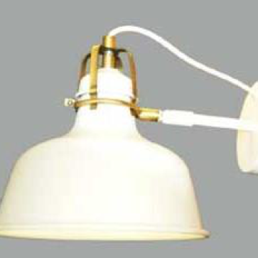 355 - VK 62 trắng - KT: Ø210*H220mm - Đèn E27*1 bóng