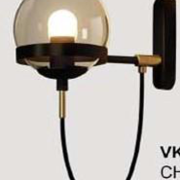 355-VK.89 - KT: Ø150*H170mm - Đèn E27*1 bóng