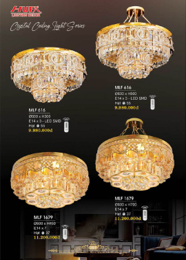 CATALOGUE ĐÈN HUFA ( CK TỪ 55%-65%)