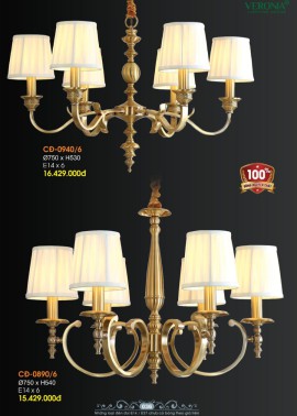 CATALOGUE ĐÈN VERONA 2026 ( CK từ 50%-60%)