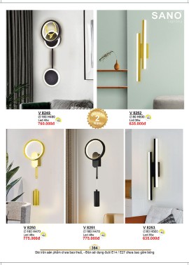 CATALOGUE ĐÈN SANO 2026-2027 ( Chiếc khấu từ 55%-58%)