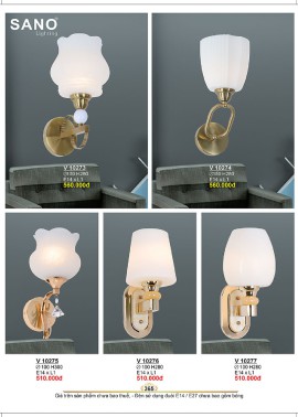 CATALOGUE ĐÈN SANO 2026-2027 ( Chiếc khấu từ 55%-58%)