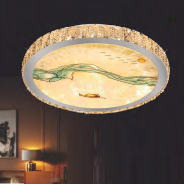 NC 368: Đèn áp trần LED - KT: Ø500mm x H70mm - Đèn LED đổi 3 màu