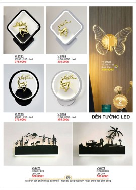 CATALOGUE ĐÈN SANO 2026-2027 ( Chiếc khấu từ 55%-58%)