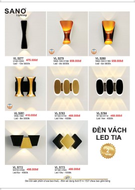 CATALOGUE ĐÈN SANO 2026-2027 ( Chiếc khấu từ 55%-58%)