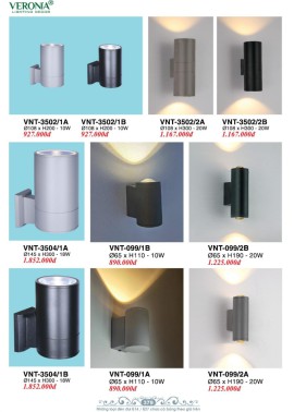 CATALOGUE ĐÈN VERONA 2026 ( CK từ 50%-60%)
