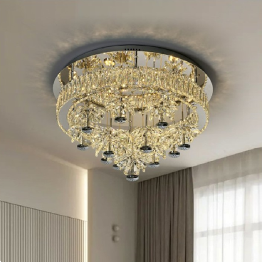 AC 38 - 11: Đèn áp trần phale - KT: Ø600mm - Đèn LED 122W ánh sáng đổi 3 màu