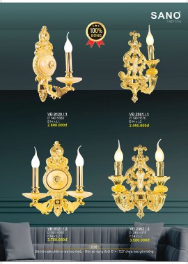 CATALOGUE ĐÈN SANO 2026-2027 ( Chiếc khấu từ 55%-58%)