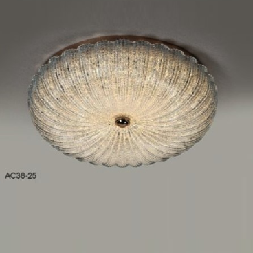 AC 38 - 25: Đèn áp trần phale - KT: Ø500mm - Đèn LED 60W ánh sáng đổi 3 màu
