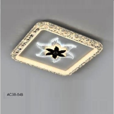 AC 38 - 54B: Đèn áp trần  LED  - KT: 500mm x 500mm - Đèn LED 120W ánh sáng đổi 3 màu