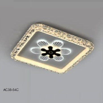 AC 38 - 54C: Đèn áp trần  LED  - KT: 500mm x 500mm - Đèn LED 120W ánh sáng đổi 3 màu