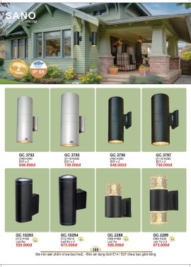 CATALOGUE ĐÈN SANO 2026-2027 ( Chiếc khấu từ 55%-58%)