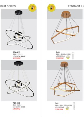 CATALOGUE ĐÈN TRANG TRÍ EUROTO 2025 ( CK từ 55%-60%)