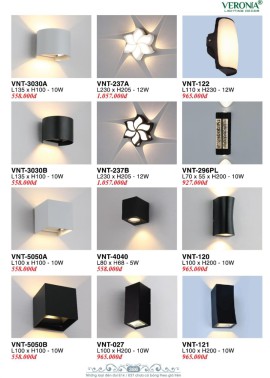 CATALOGUE ĐÈN VERONA 2026 ( CK từ 50%-60%)