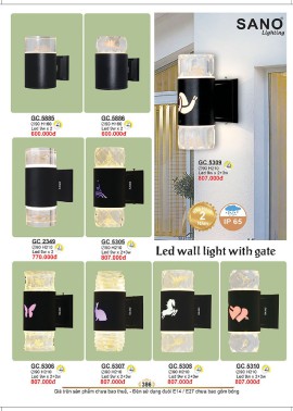 CATALOGUE ĐÈN SANO 2026-2027 ( Chiếc khấu từ 55%-58%)