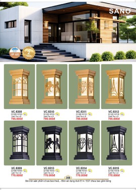 CATALOGUE ĐÈN SANO 2026-2027 ( Chiếc khấu từ 55%-58%)