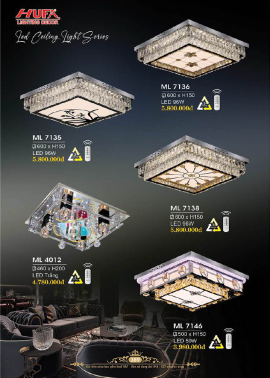 CATALOGUE ĐÈN HUFA ( CK TỪ 55%-65%)