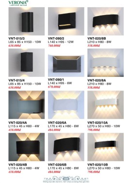 CATALOGUE ĐÈN VERONA 2026 ( CK từ 50%-60%)