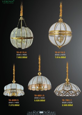 CATALOGUE ĐÈN VERONA 2026 ( CK từ 50%-60%)