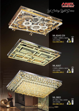 CATALOGUE ĐÈN HUFA ( CK TỪ 55%-65%)