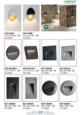 CATALOGUE ĐÈN VERONA 2026 ( CK từ 50%-60%)