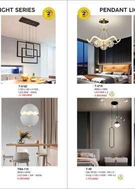 CATALOGUE ĐÈN TRANG TRÍ EUROTO 2025 ( CK từ 55%-60%)