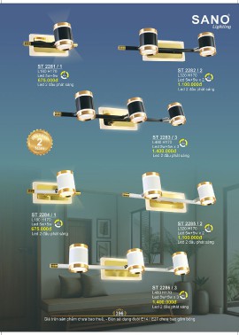 CATALOGUE ĐÈN SANO 2026-2027 ( Chiếc khấu từ 55%-58%)