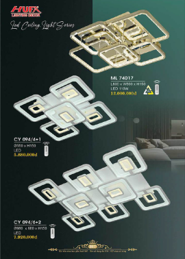 CATALOGUE ĐÈN HUFA ( CK TỪ 55%-65%)