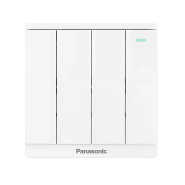 WMF518 -1VN: Bộ 4 Công tắc C, 2 chiều, bắt vít, có chỉ báo dạ quang -  250V – 10A