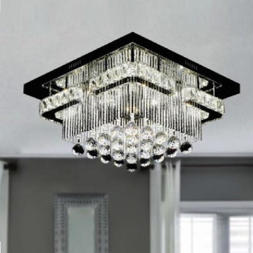 OTPL40402V: Đàn áp trần phale vuông - KT: W600mm - Đèn LED đổi 3 màu